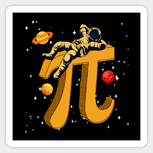 Pi Day in Space Sticker